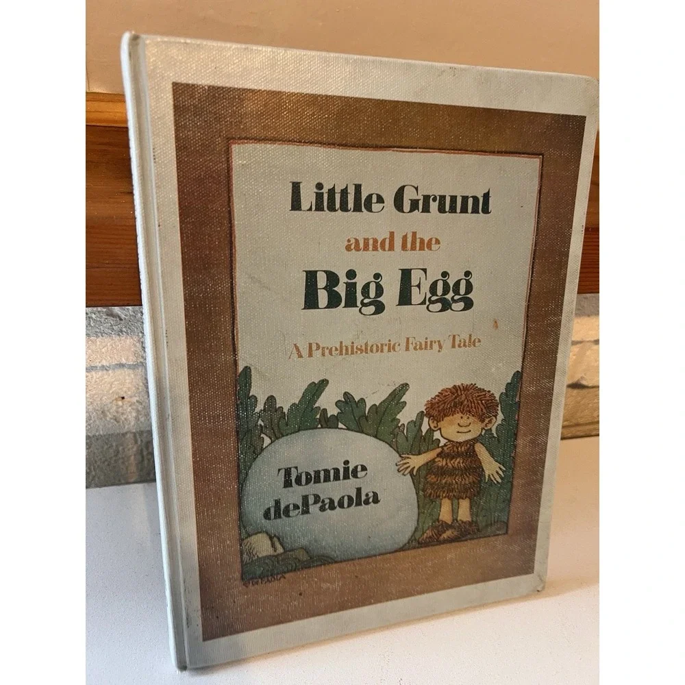 Little Grunt and the Big Egg Picture Book Hardcover by dePaola Tomie VINTAGE '90